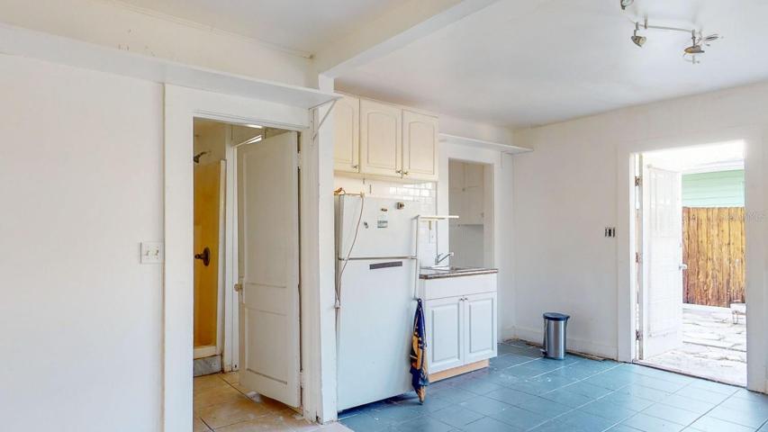 Lower garage apartment