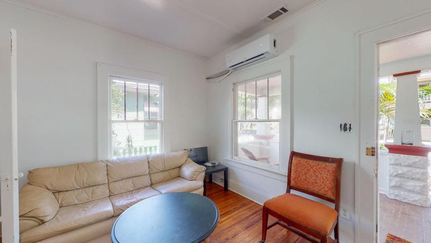 Front west apartment living room