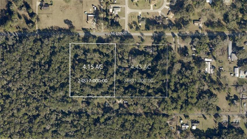 An adjacent property is also for sale.