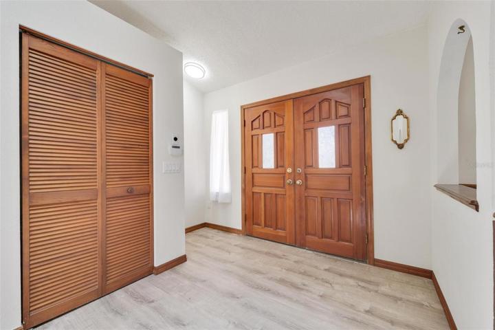 Inviting foyer