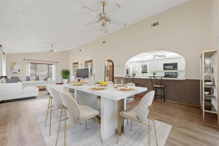 beautiful Living room/ Dining room combo