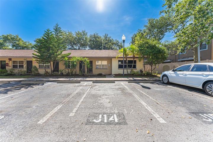 Parking space in front of home