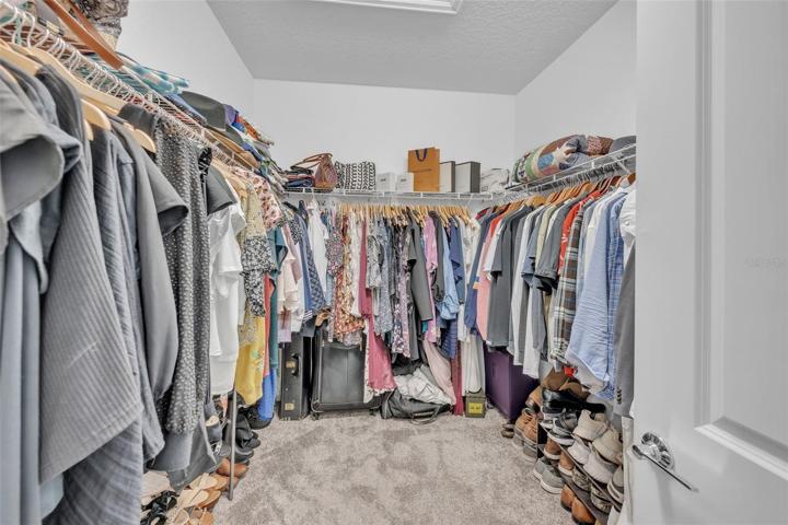 Expansive Master Closet