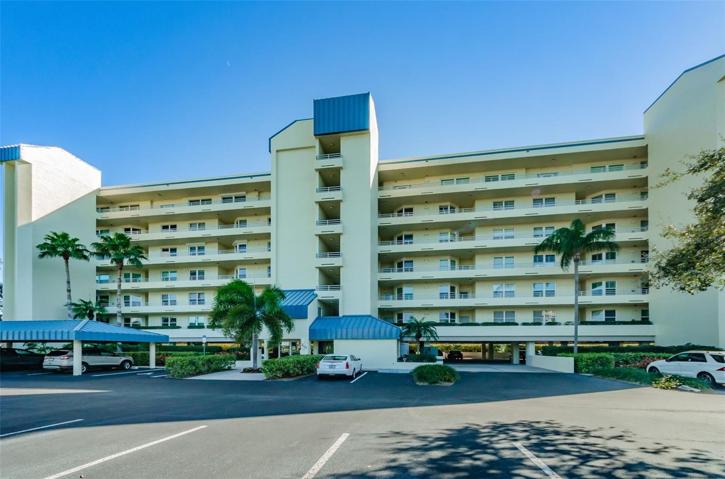 Front exterior of unit's building