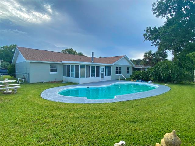 pool/backyard