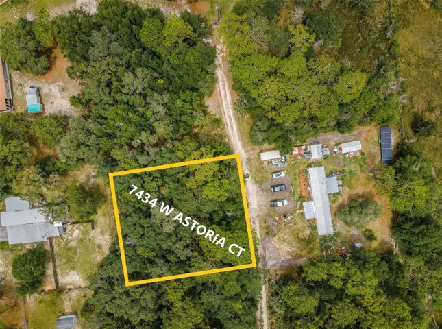 Middle lot of the three lots