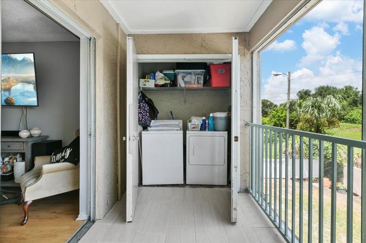 Laundry area