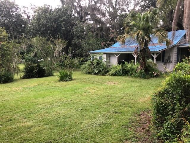 back of property