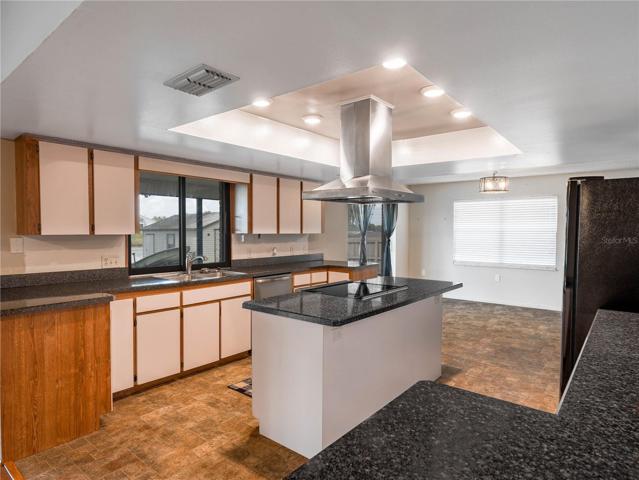 Kitchen Looking into Dining Room