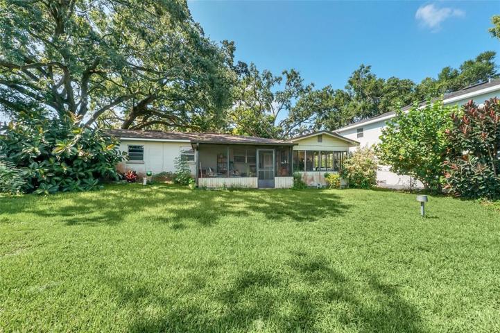 Large Fenced backyard