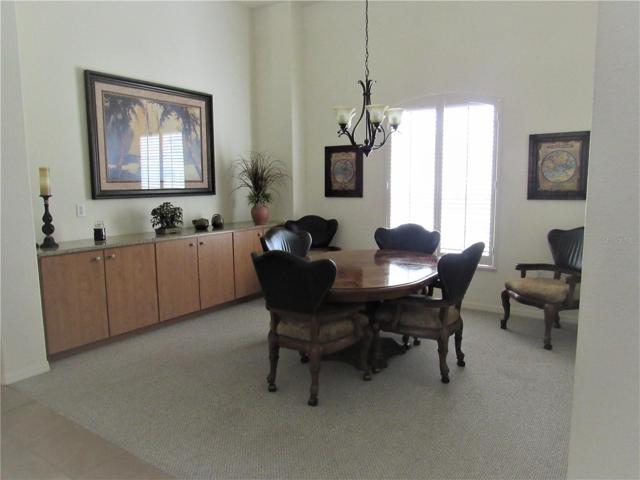 DINING ROOM, BUILT IN BUFFET