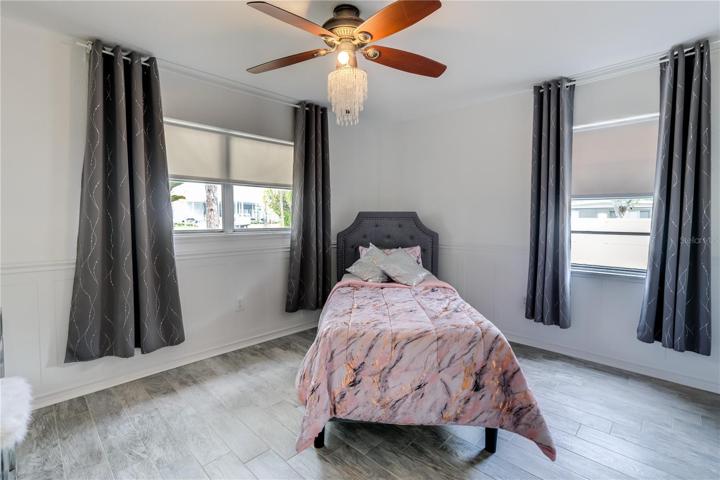 More natural light and cross ventilation in Bedroom #2