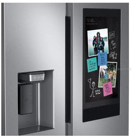 Display notes, photos, apps and more on the refrigerator door. Call your 'fridge - YES, call your 'fridge and it will show you what is inside.