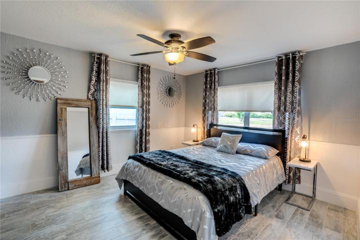 Spacious Master Bedroom. Great cross ventilation and natural light from the windows
