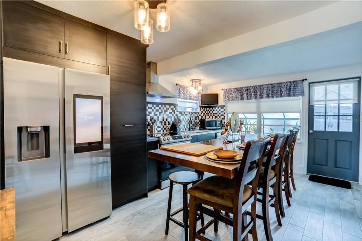The Kitchen is the Hub of activity in this home