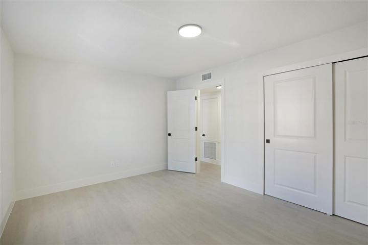 The master bedroom with its fresh new look!