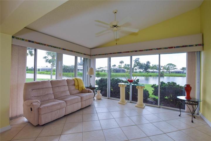 Enclosed Florida Room With Water Views
