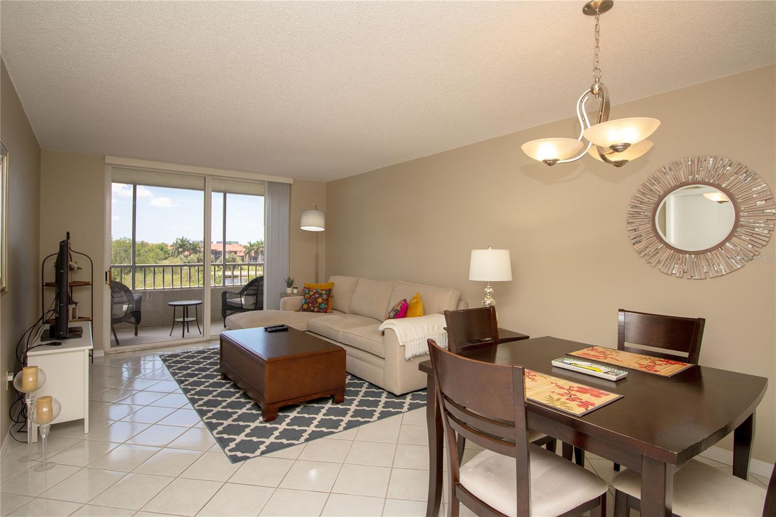 Natural light throughout the living space