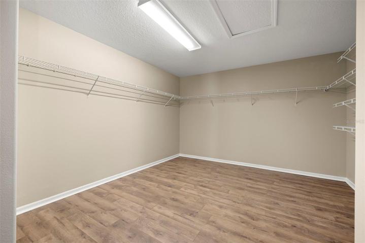 Walk-In Closet in Master-Bedroom