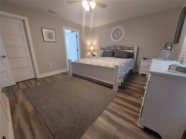 Spacious primary bedroom