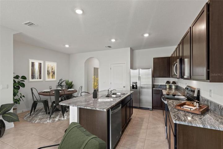 Dining Room Staged