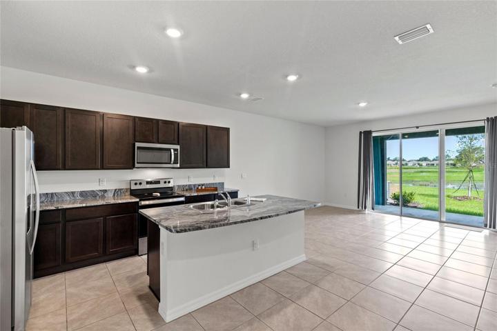 Kitchen and Living Room