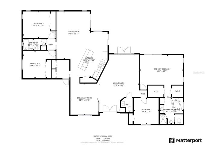 Floor plan - Check out the virtual tour!