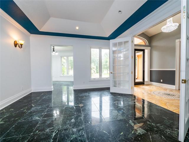 Formal Living Room or Library & attached Office