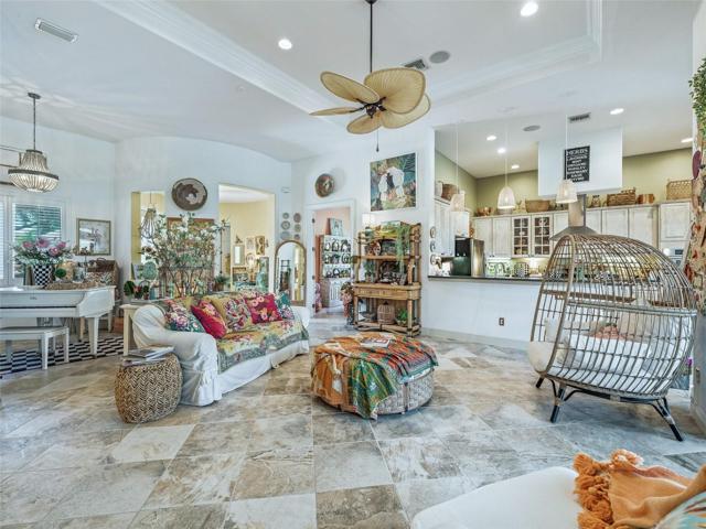 Great room looking toward the kitchen