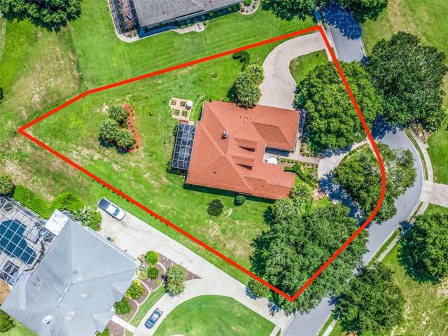 Aerial View of home