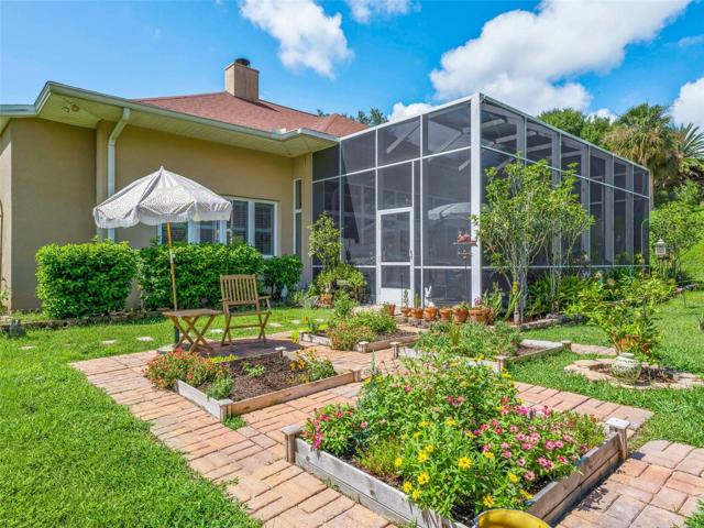 Paver garden