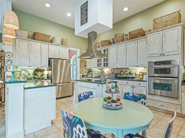 Modern stainless appliances