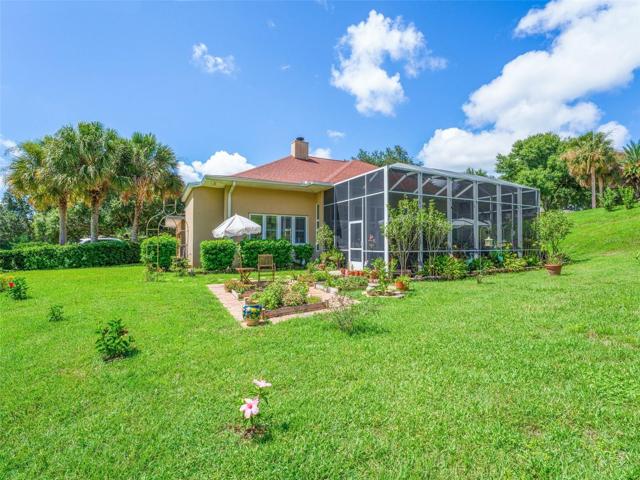 View of back of home