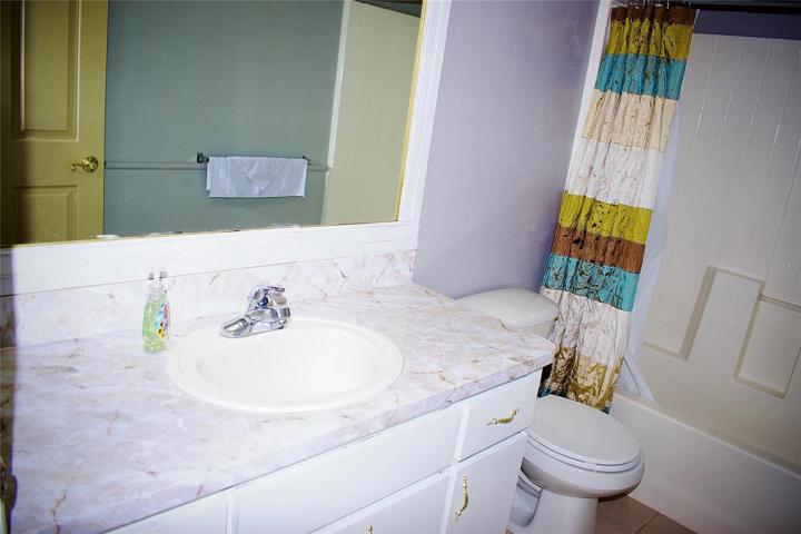 Bathroom in hallway