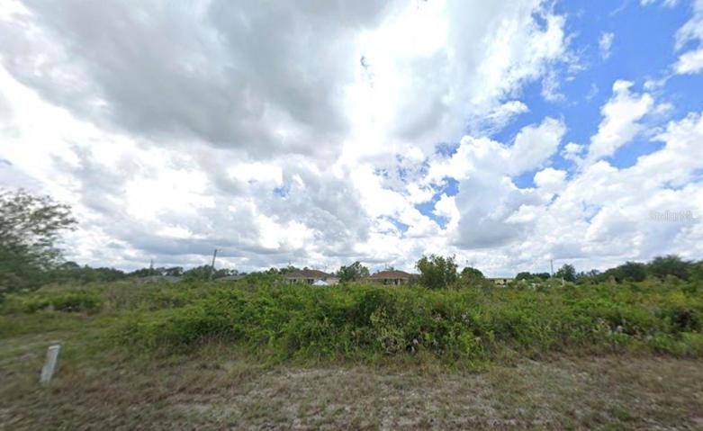 front of lot