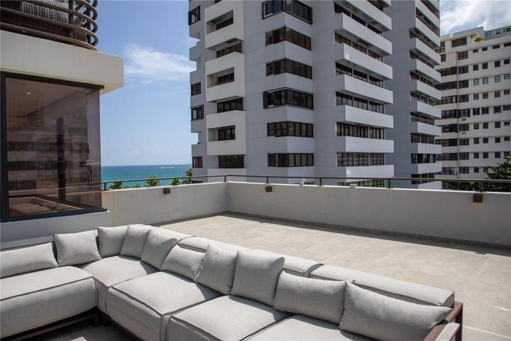 View of the ocean from terrace