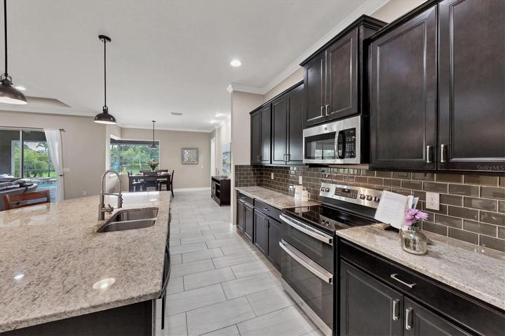 beautiful kitchen island