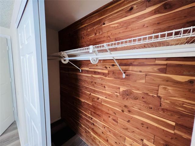 Cedar closet