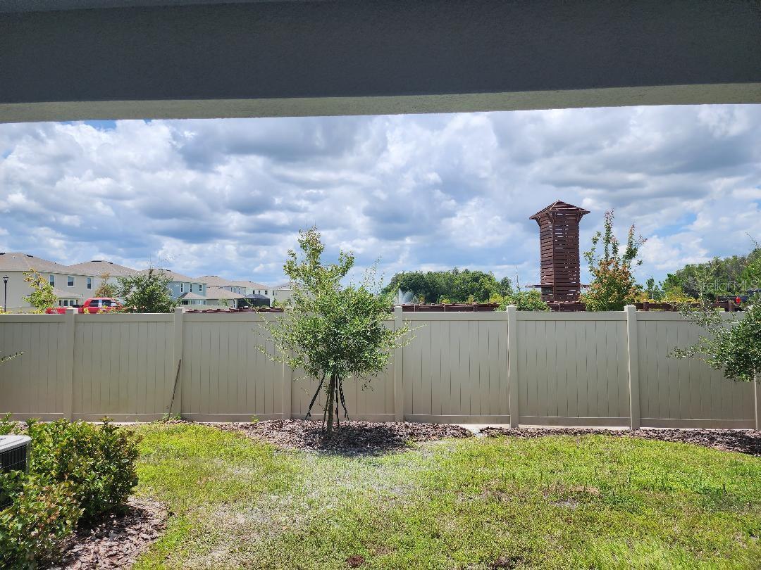 View from family room