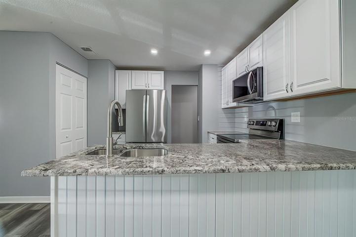 Kitchen view from family room