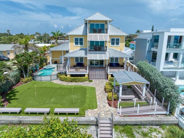 Property is situated on approximately 75 foot of Beach frontage.