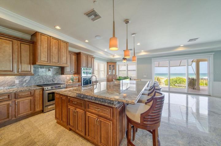 Chef's dream kitchen with spectacular views!