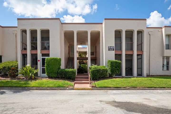Front of building