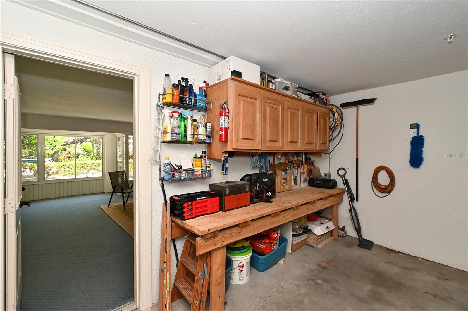 Workspace in Garage