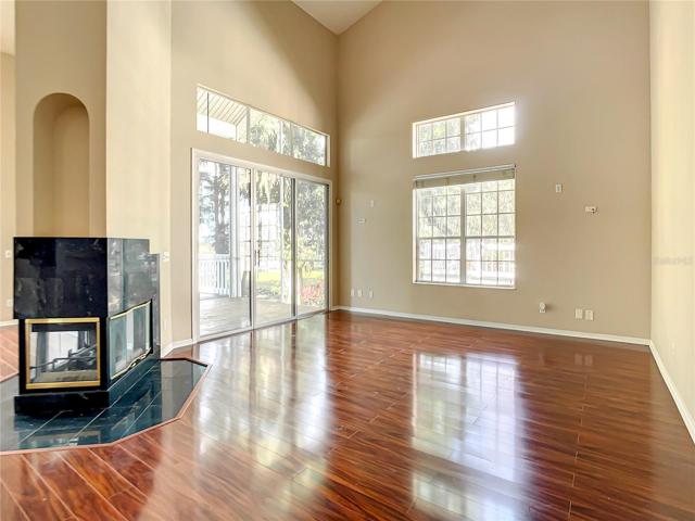 Living room opens to lanai and deck