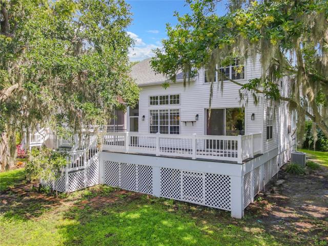 rear of  home