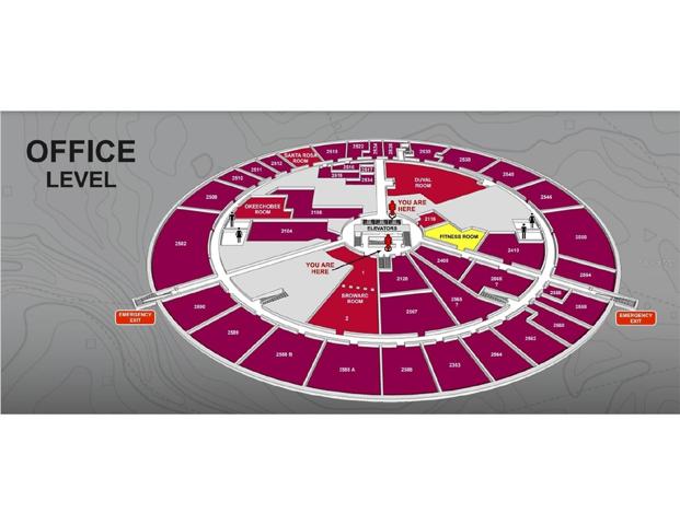 Office Level map