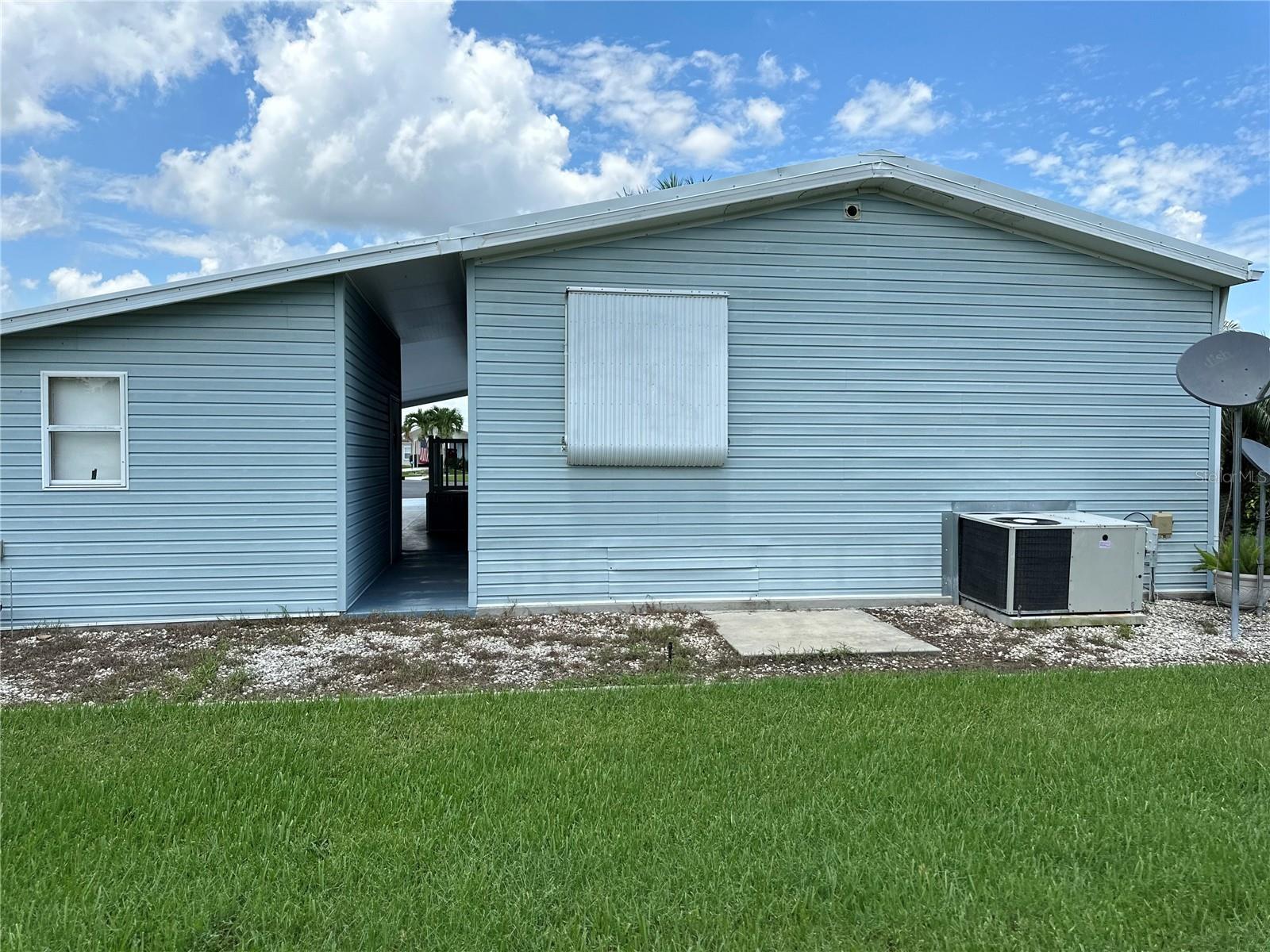 Backside of Home