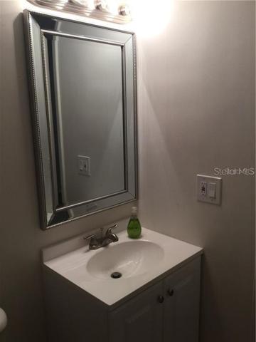 Half bathroom vanity