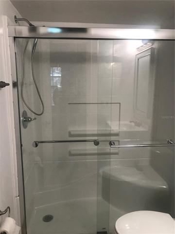 Master shower